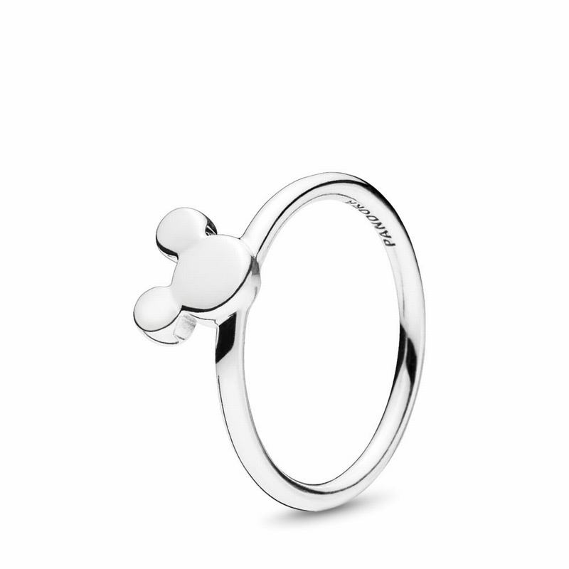 Pandora Disney Mickey Silhouette Stackable Ring NZ Sale, Sterling Silver (423816-DNU)